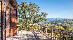 Casale Panoramico con Bosco, Cetona – Toscana