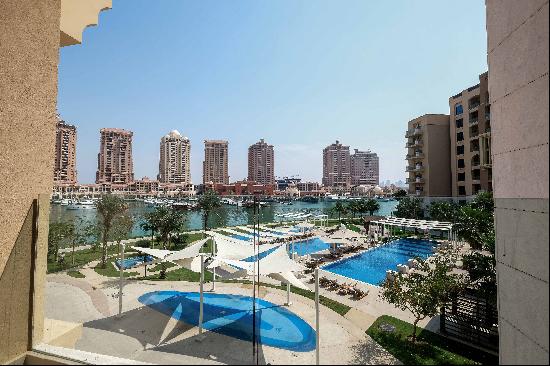 Branded residence two bedrooms apartment with marina view