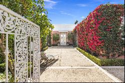 Classic Hollywood Regency-style home with sweeping  mountain & golf course views