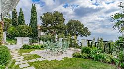 CAP D'AIL - BELLE EPOQUE VILLA - SEA VIEW - 7 BEDROOMS - SWIMMING POOL - GARAGES