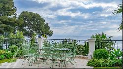 CAP D'AIL - BELLE EPOQUE VILLA - SEA VIEW - 7 BEDROOMS - SWIMMING POOL - GARAGES