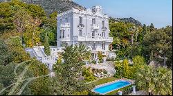 CAP D'AIL - BELLE EPOQUE VILLA - SEA VIEW - 7 BEDROOMS - SWIMMING POOL - GARAGES