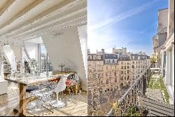 Duplex with Balcony-Terrace on Place Dauphine