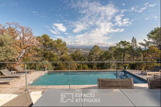 Architect's house with panoramic view