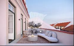 Luxury Lisbon Duplex Apartment Balancing Tradition and Modernity