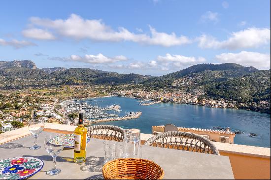 Montamar Penthouse in Port Andratx with fantastic sea and harbour views