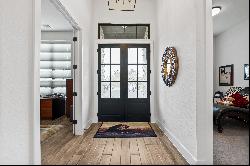 Beautiful Double Door Entry Leading To Bright and Open Floorplan