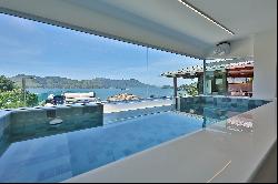 House with panoramic sea views and full leisure in an exclusive condominium