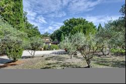 Property with a view of Lourmarin Castle