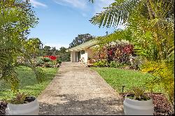 Sustainability meets functionality in this 2-acre Kula property