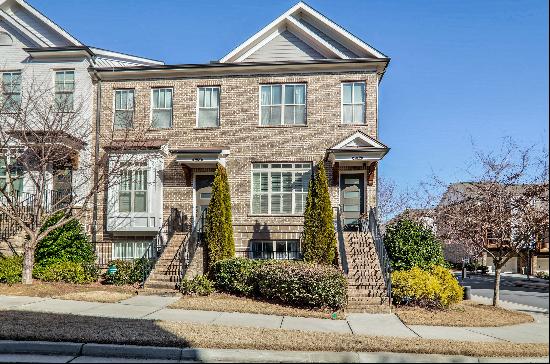 Elegant Townhome in Gated Sandy Springs Community