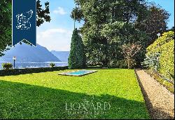 Luxury Villa with Private Park and Outbuilding for Sale by Lake Como