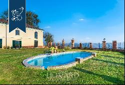 Historical estate with pool, orangery and period cellar for sale in Monferrato