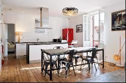 BIARRITZ, TOWN CENTER, 105 SQM APARTMENT ENTIRELY RENOVATED