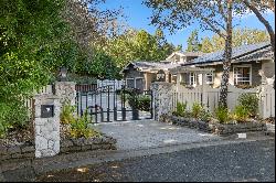 Exquisitely Remodeled, Single-Level Gated Retreat in Lucas Valley Estates