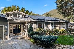 Exquisitely Remodeled, Single-Level Gated Retreat in Lucas Valley Estates