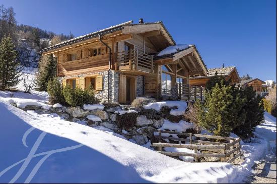 Chalet Le Cardinal - A haven of peace in the heart of La Tzoumaz