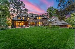 Historic brick Tudor designed by prominent Denver architect Raymond Harry Ervin 