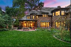 Historic brick Tudor designed by prominent Denver architect Raymond Harry Ervin 