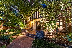 Historic brick Tudor designed by prominent Denver architect Raymond Harry Ervin 