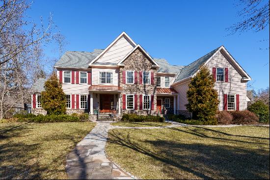 Custom Littlebrook Home Nestled Amid Natural Land