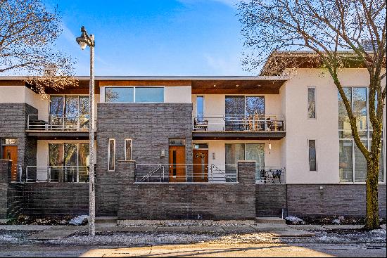 Modern Two-Story Townhouse on Milwaukee's Riverwalk