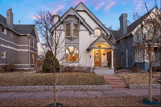 Nestled on a quiet, tree-lined street of period homes