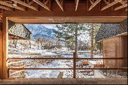 Legacy Estate on Mill Creek with dramatic backdrop of Mt. Olympus and privacy