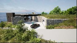 Building plot with permit and panoramic sea views, 100m from the coast – Opatija Riviera