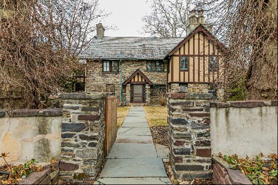 Stone Tudor with All the Hallmarks of a Grand Princeton Home