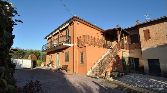 Two-story House with cottage and olive trees, Montepulciano – Tuscany