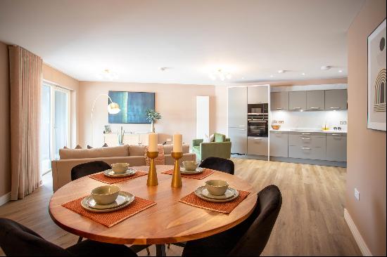 Plot 7 is a fantastic second floor, two-bedroom apartment with private parking