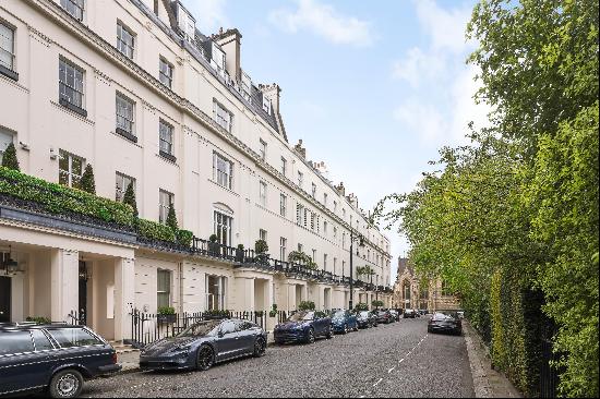 An exceptional six bedroom house for sale in Chester Square, Belgravia, benefiting from a 