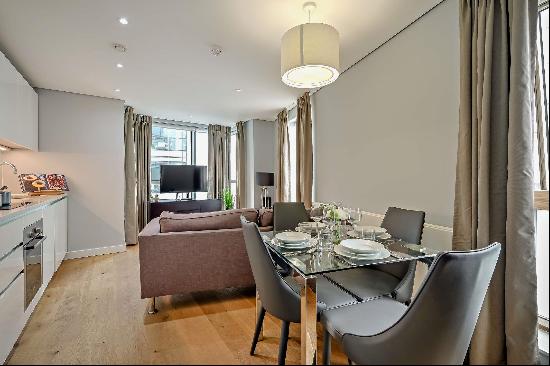 Two bedroom apartment to rent in Merchant Square, Paddington, London W2.