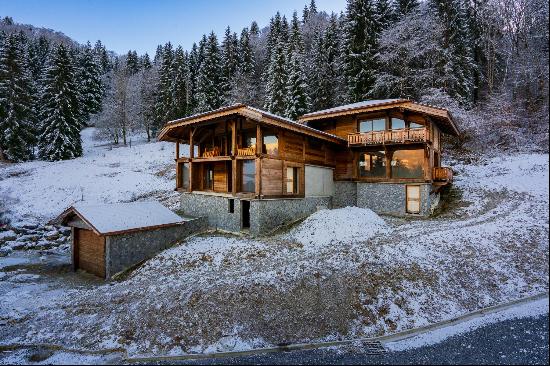 A fantastic brand new chalet for sale in Morillon.