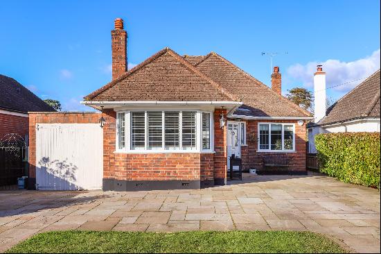 Detached house on a private road close to Walton-on-Thames station.