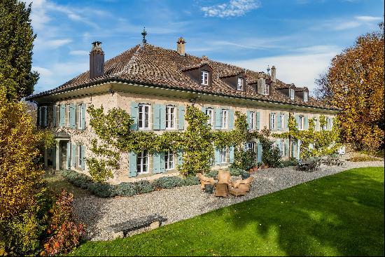 Exceptional 18th-century residence offering timeless charm and history in Tolochenaz, Vaud