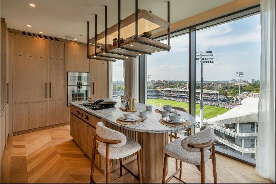 An exclusive, three-bedroom penthouse overlooking Lords Cricket Ground.