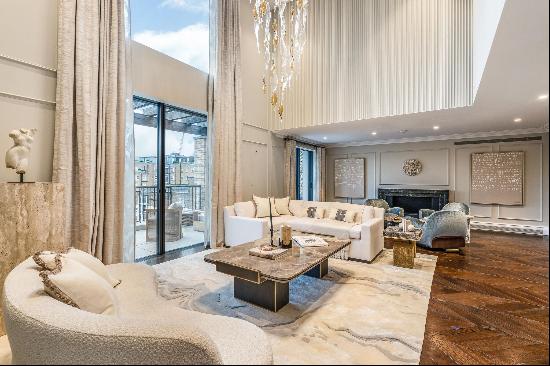 Exclusive Six-Bedroom Duplex Penthouse in Knightsbridge.