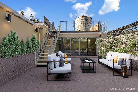 SoHo Penthouse Duplex with Private Terrace & Rooftop Discover an extraordinary f