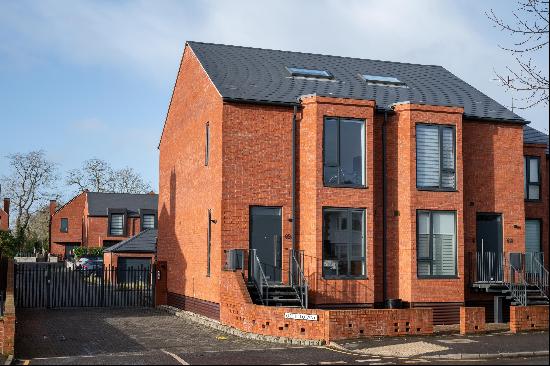 A contemporary town house within an exclusive gated development in Stratford-upon-Avon.