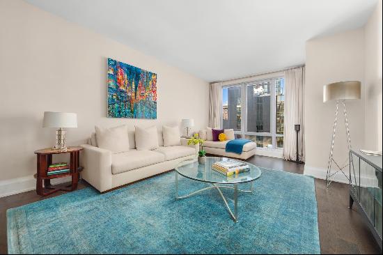 Welcome to apt 11J at One Riverside Park, a spacious and thoughtfully designed 2-bed, 2