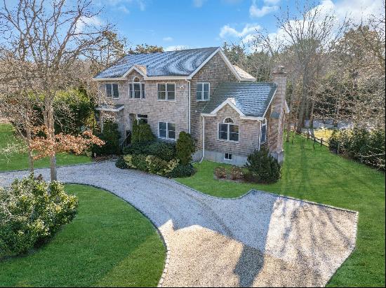 Absolutely gorgeous home perfect for beach living. Private beach access to Peconic Bay Bea