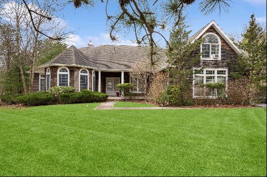 Nestled in the picturesque and serene area of East Quogue, 21 Corbett Drive promises an un