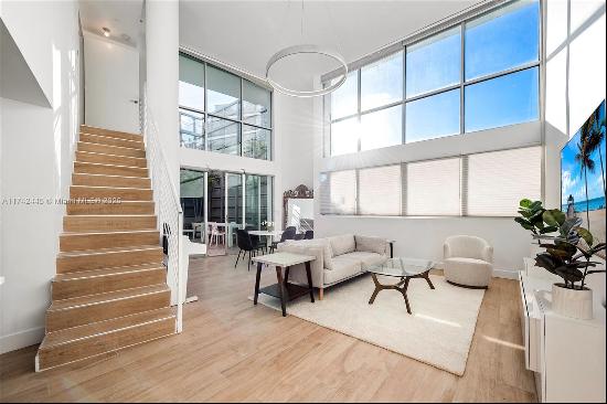 Beautiful 2-bedroom, 2-bathroom corner residence at Ilona Lofts, a 16-loft building in the