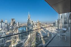 Spacious Apartment with Stunning Burj Khalifa View