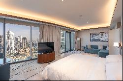 Spacious Apartment with Stunning Burj Khalifa View