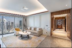 Spacious Apartment with Stunning Burj Khalifa View