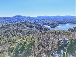 Lake View Lot on Cul-de-sac Top of Lake Rabun Bluffs