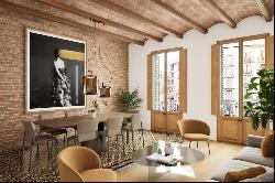 Refurbished apartment with original elements in l'Antiga Esquerra de l'Eixample